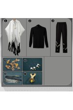 2XXT Cosplay Arknights Andoain The Martyr Caretaker Cosplay Costume